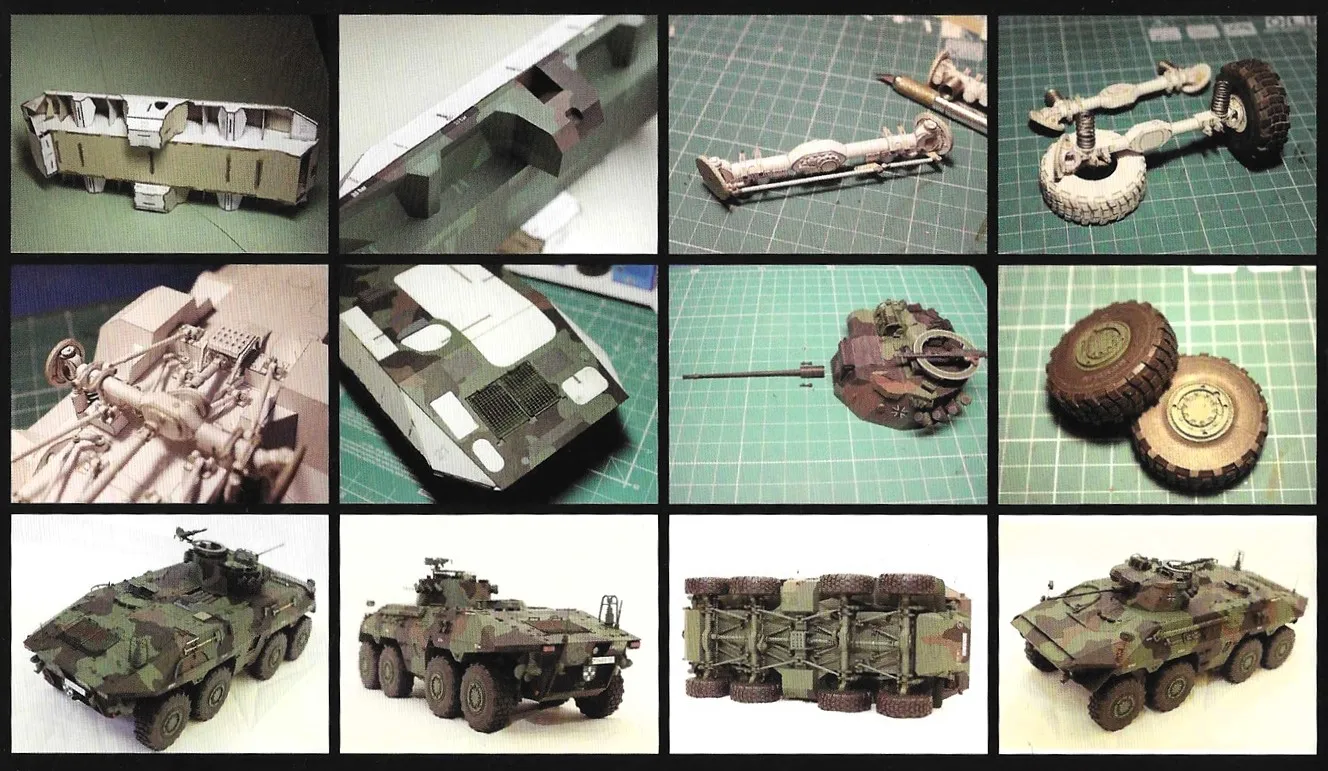 Papierový model - Spahpanzer 2 „Luchs“ A2